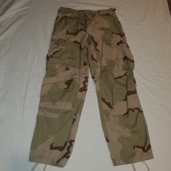 USGI MILITARY DESERT STORM CAMOUFLAGE CARGO PANTS DCU ARMY CAMO - Picture 1 of 10